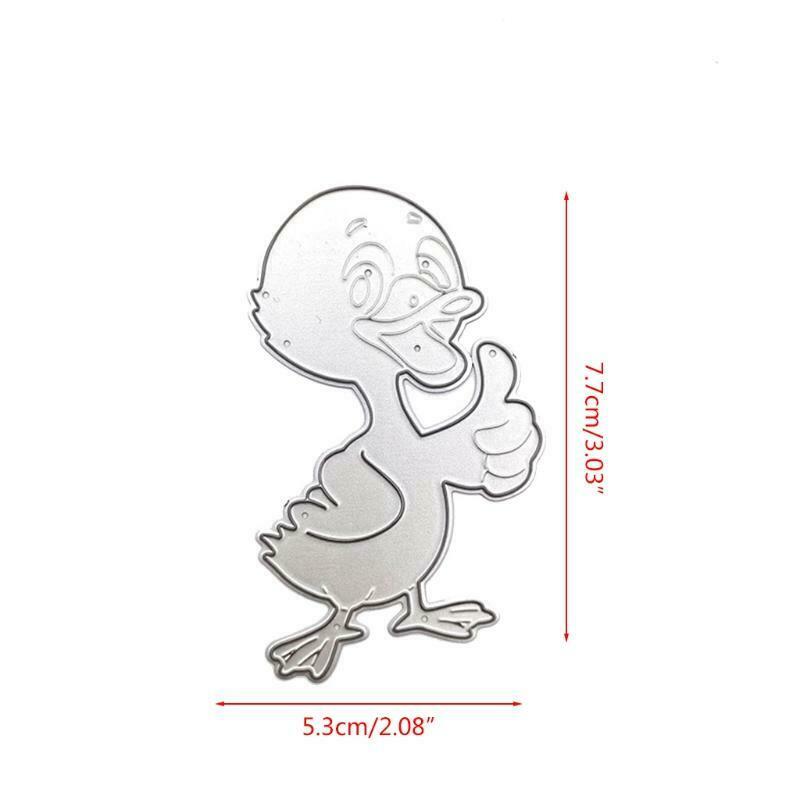 Cute Cartoon Duck Carbon Steel Cutting Dies DIY Scrapbooking Photo Album Paper