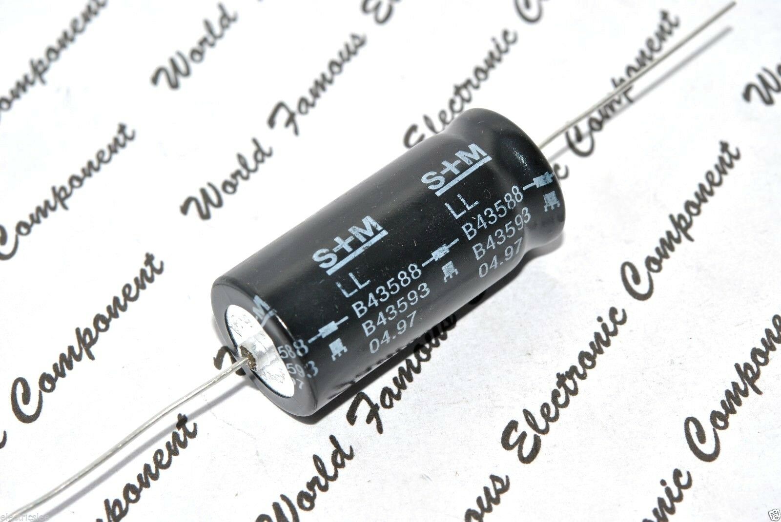 1pcs - SIEMENS 47uF (47uF) 350V Axial Capacitor - B43588-D4476-T GERMANY