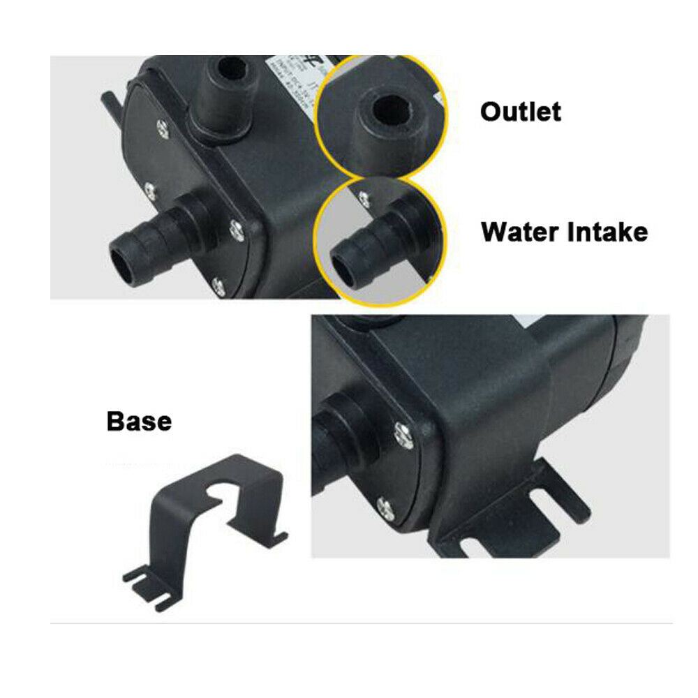 Micro DC Water Pump Computer Water Cooling Pump Brushless High Temperature Water
