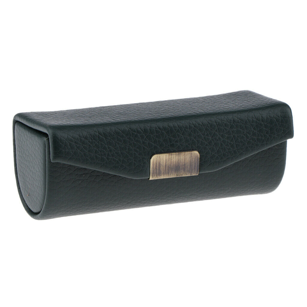 10Pcs 10 Colors Leather Lipstick Case Holder Storage Box mirror Purse Pocket