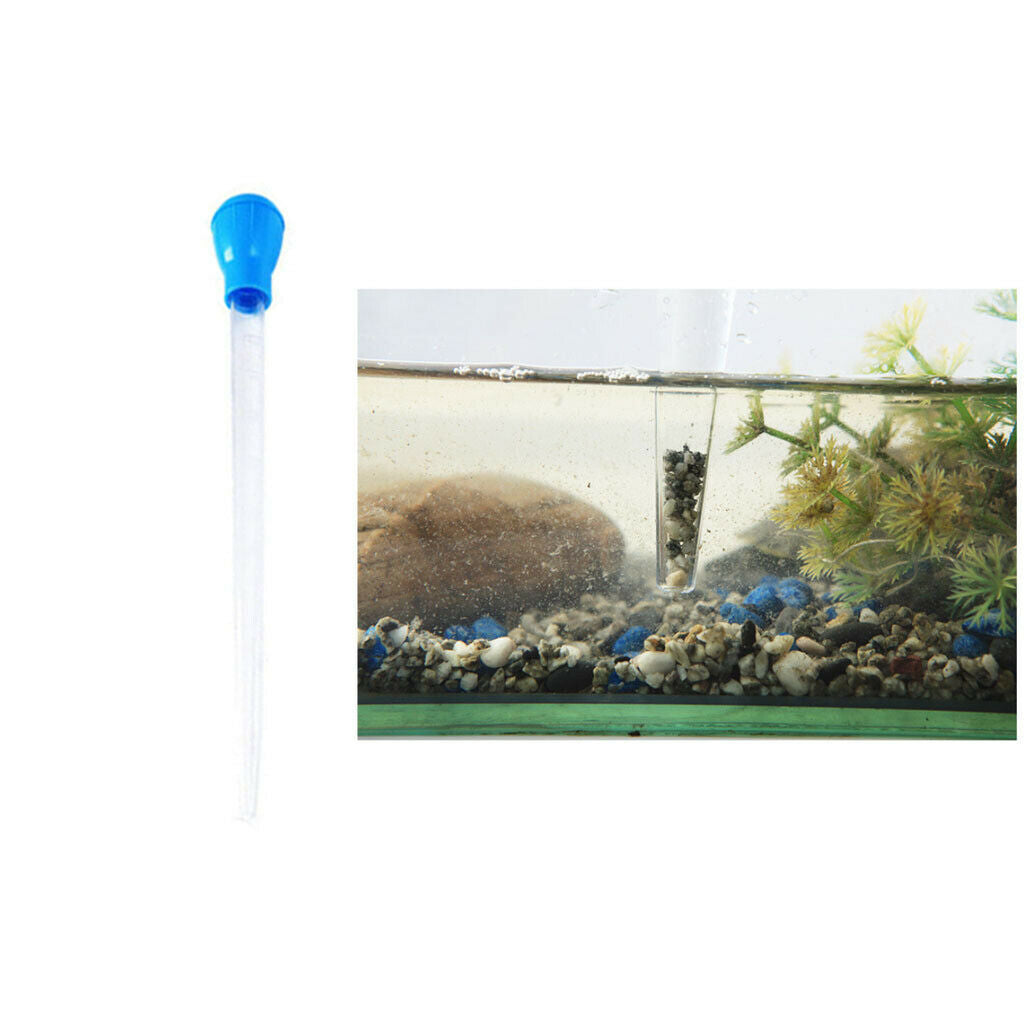 2Pcs 50ml Manual Fish Tank Dropper Coral Feeder Clean Pipette Water Changer