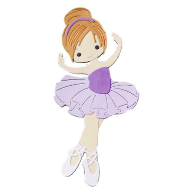 Dancing Girl Metal Cutting Dies Stencil DIY Scrapbooking Album Paper Card Mold