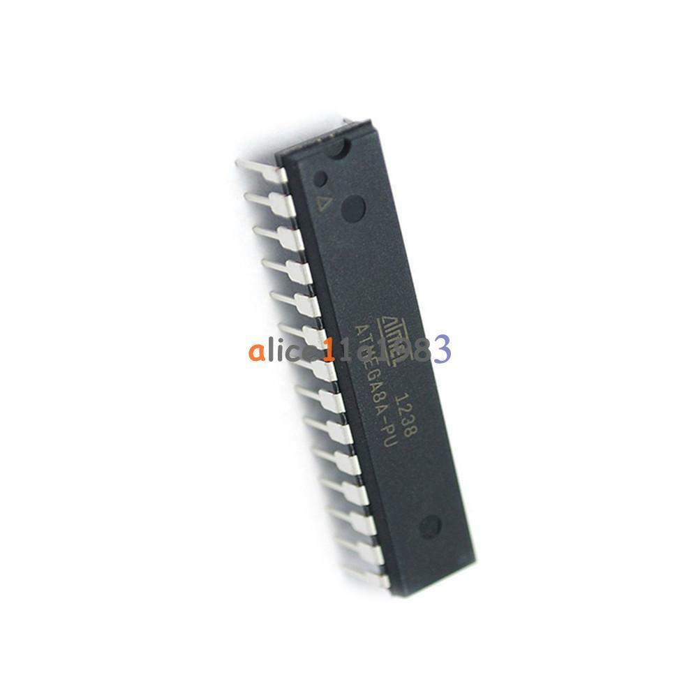 2PCS ATMEGA8A-PU DIP-28 Microcontroller MCU AVR NEW DATE CODE:12+ NEW