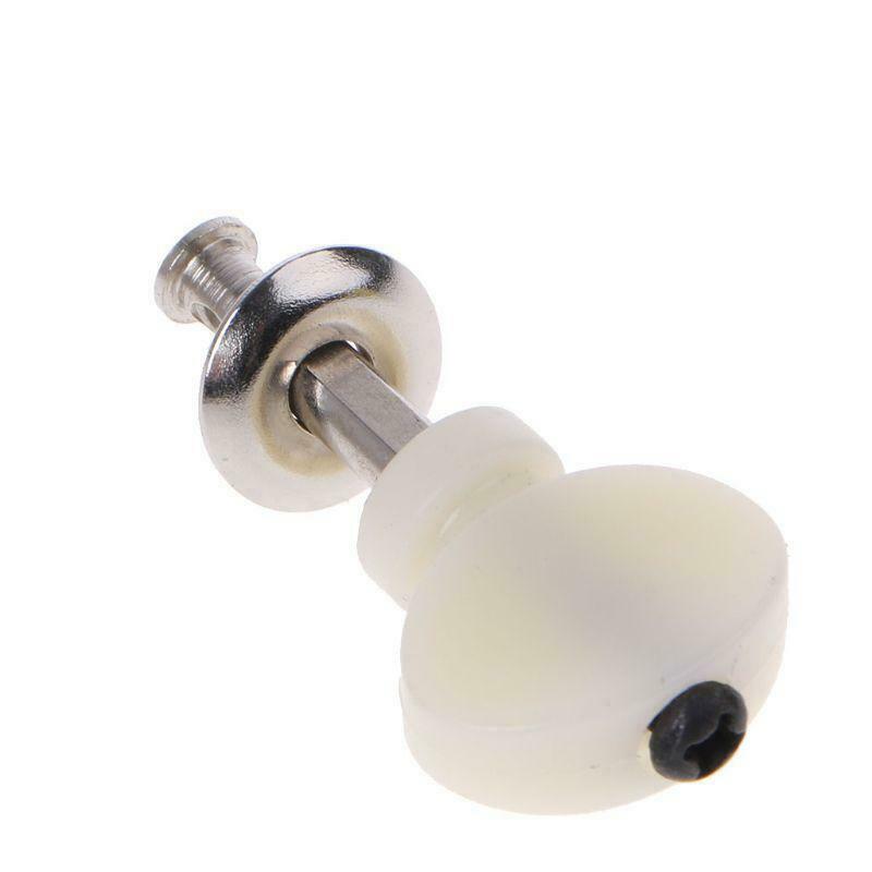 New White 4Pcs Ukulele Strings Tuning Pegs Pin Machines Tuners Friction Ukelele