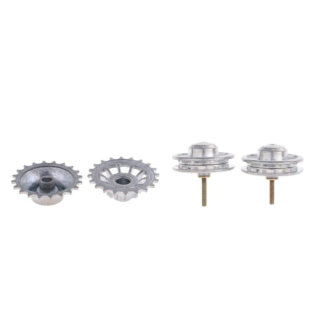 Metal Idler Wheel Drive Wheels for 1/16 German Tiger Tank 3818-1 Accessory