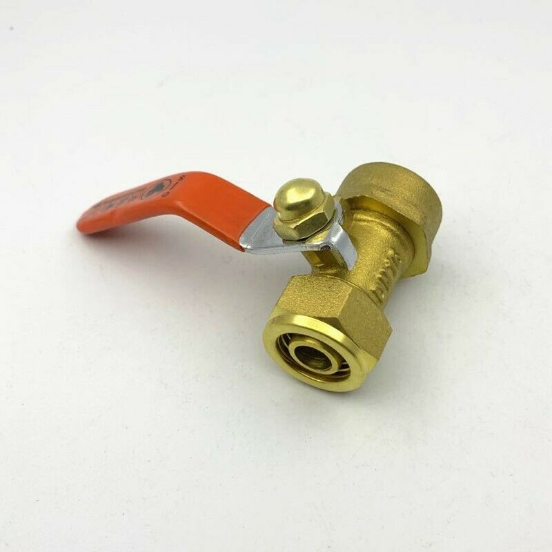 AluminumPlastic Pipe Ball Valve SingleHead Internal Tooth Ball Valve Brass Valve