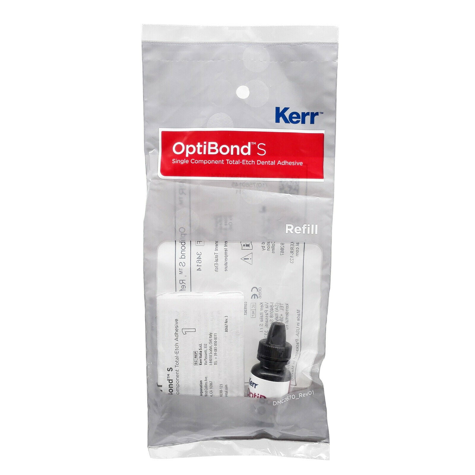 Kerr Optibond S Single Component Total-etch Dental Adhesive Bonding Agent 6ml