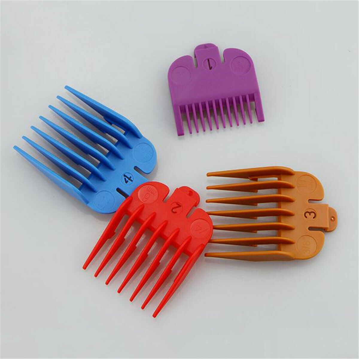 8Pcs/Set Hair Clipper Limit Comb Guide Size Cutting Replacement Tool Accessories