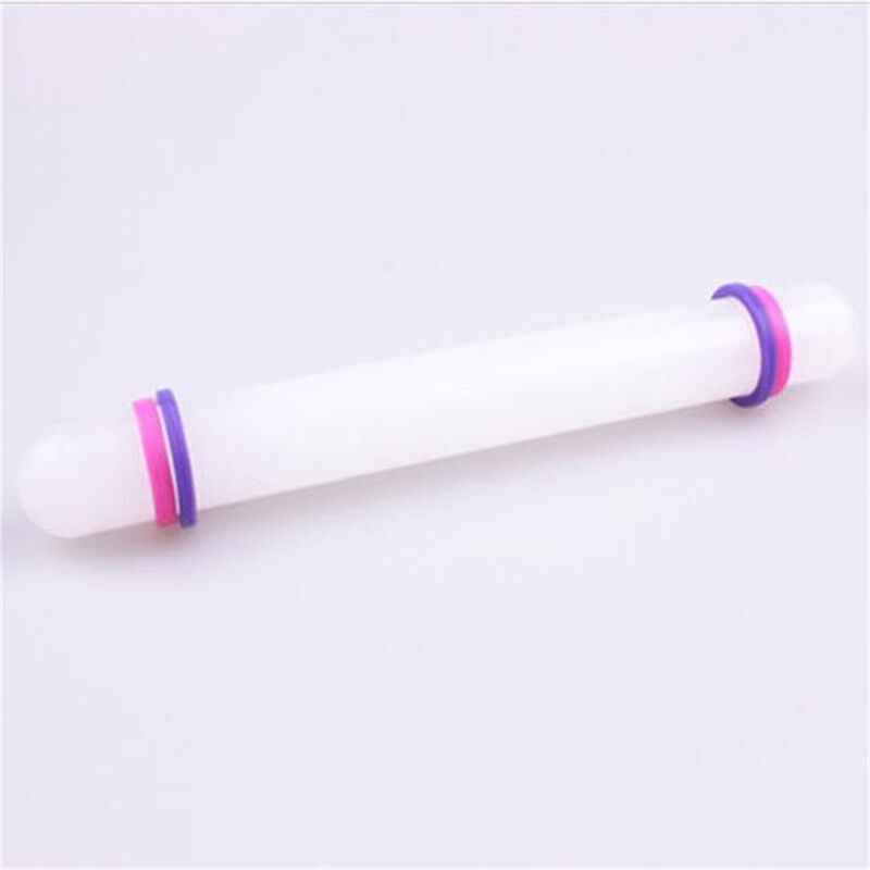 Rolling Pin Sugarcraft Fondant Gum Paste Cake Roller Cake Bakeware Tool NewBDAU