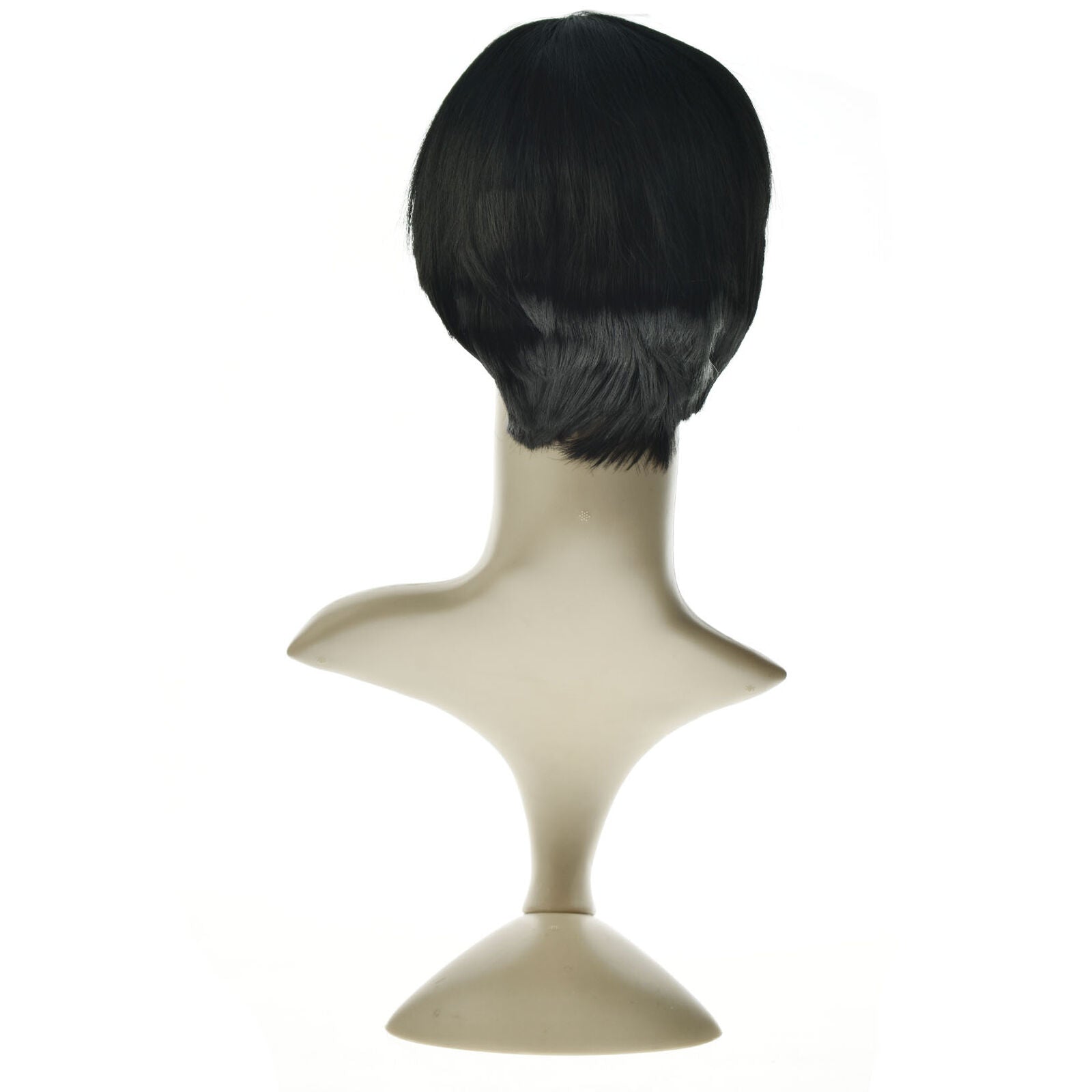 Women Short Brazilian Straight Real Human Hair Wig No Lace Wig Pixie Cut Wig Pop