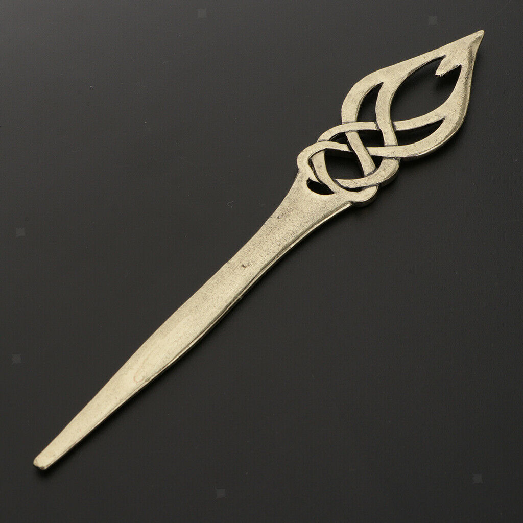 2 Pack Bronze Hairpin Celtic Knot Hair Pin Wedding Birthday Gift Dating