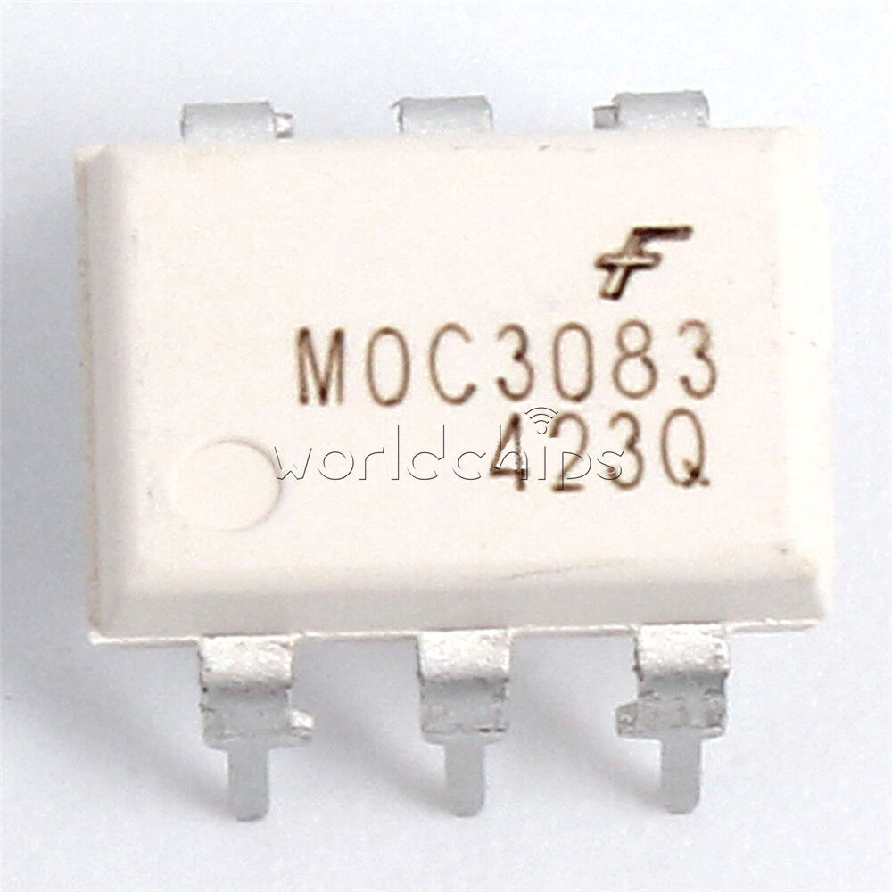 10PCS MOC3083M MOC3083 ZERO-CROSS PHOTOTRIAC DRIVER OPTOCOUPLER DIP 6