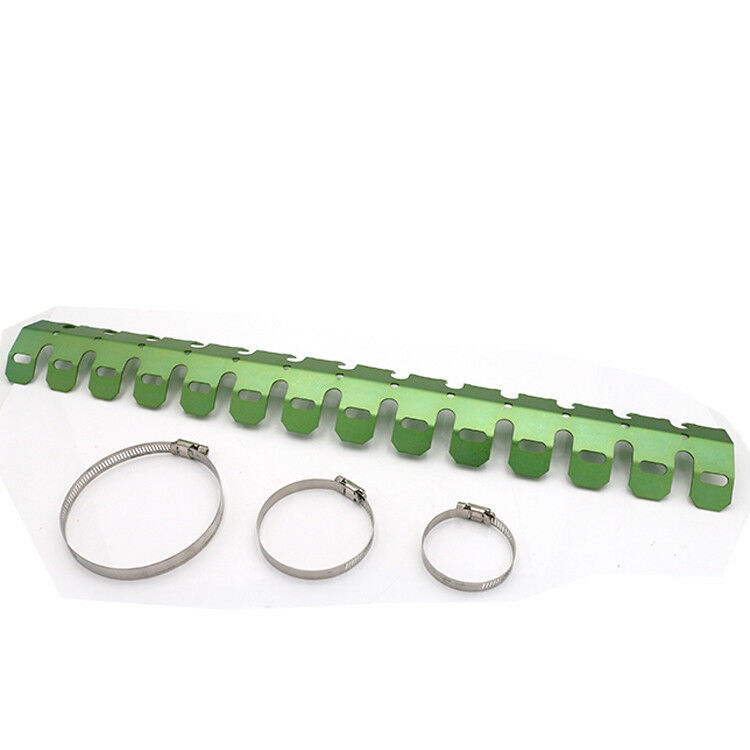 Exhaust Pipe Insulation Green Anti-scald HeatShield Guard Cover Dirt Off-Road