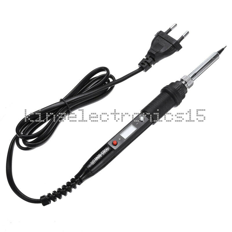 80W Lcd Digital Display Adjustable Temperature Electric Soldering Welding Iron