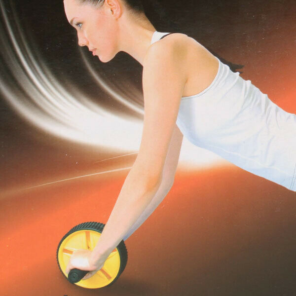 Gym Abs Shoulders Arms Back Fitness Abdomen Trainer Workout Exercise Wheel