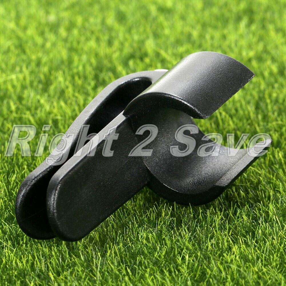 Plastic Golf Club Bag Clip On Putter Clamps Holder Putting Organizer Ball Marker