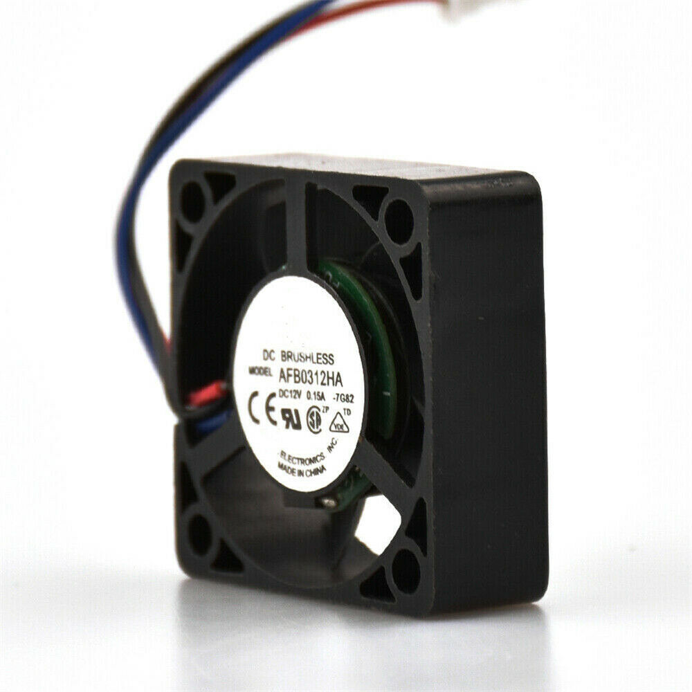 1pcs AFB0312HA 12V 0.15A 3 Pin Connector 30x30x10mm Server Square Cooling Fan