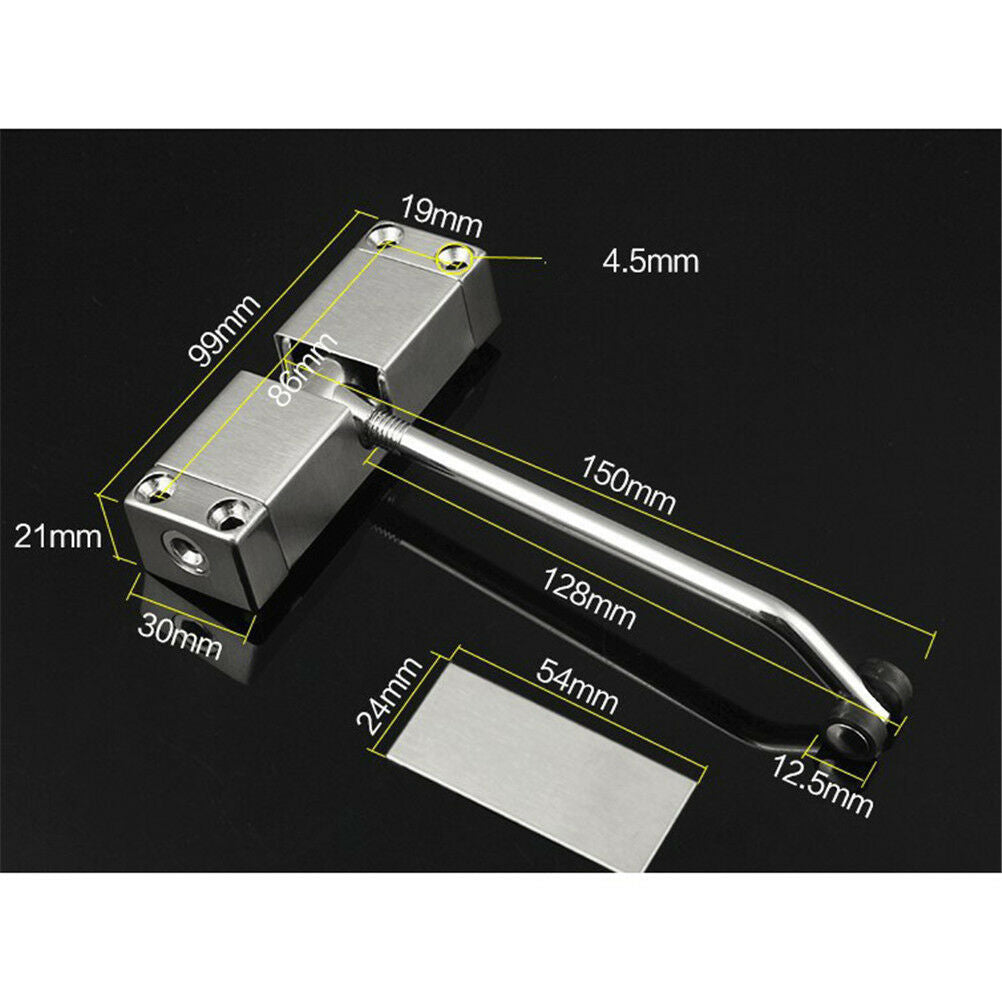 Adjustable Automatic Strength Spring Door Closer Hinge Fire Rated Door ChanneqBD