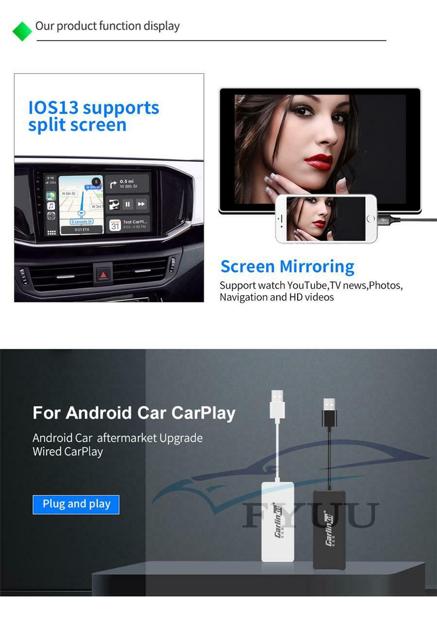 Carlinkit USB IOS for CarPlay Dongle Adapter Only For Android Car Navi Player