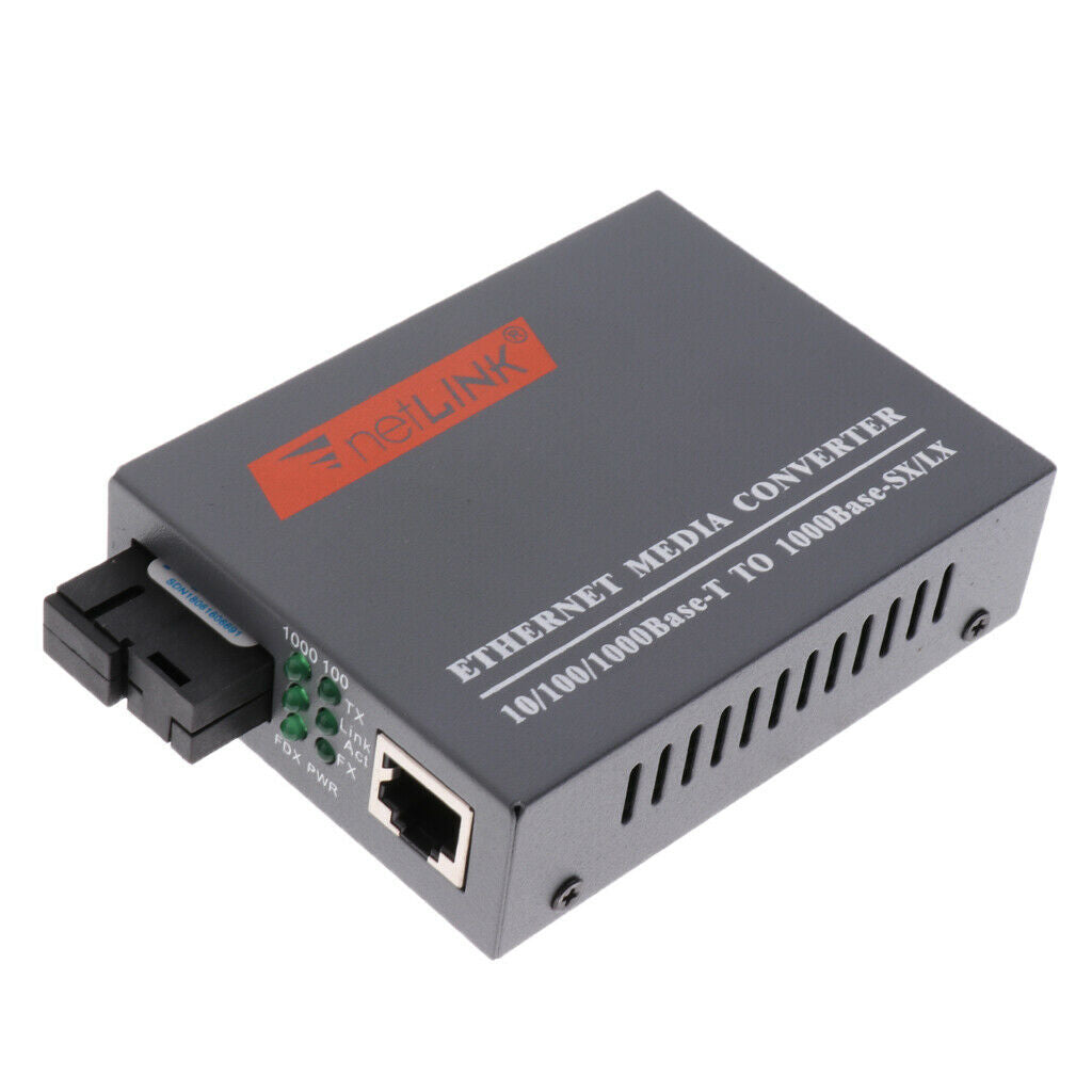 100/1000Mbps Gigbit  Ethernet to Fiber Optic Media Converter-SC 1 Pair