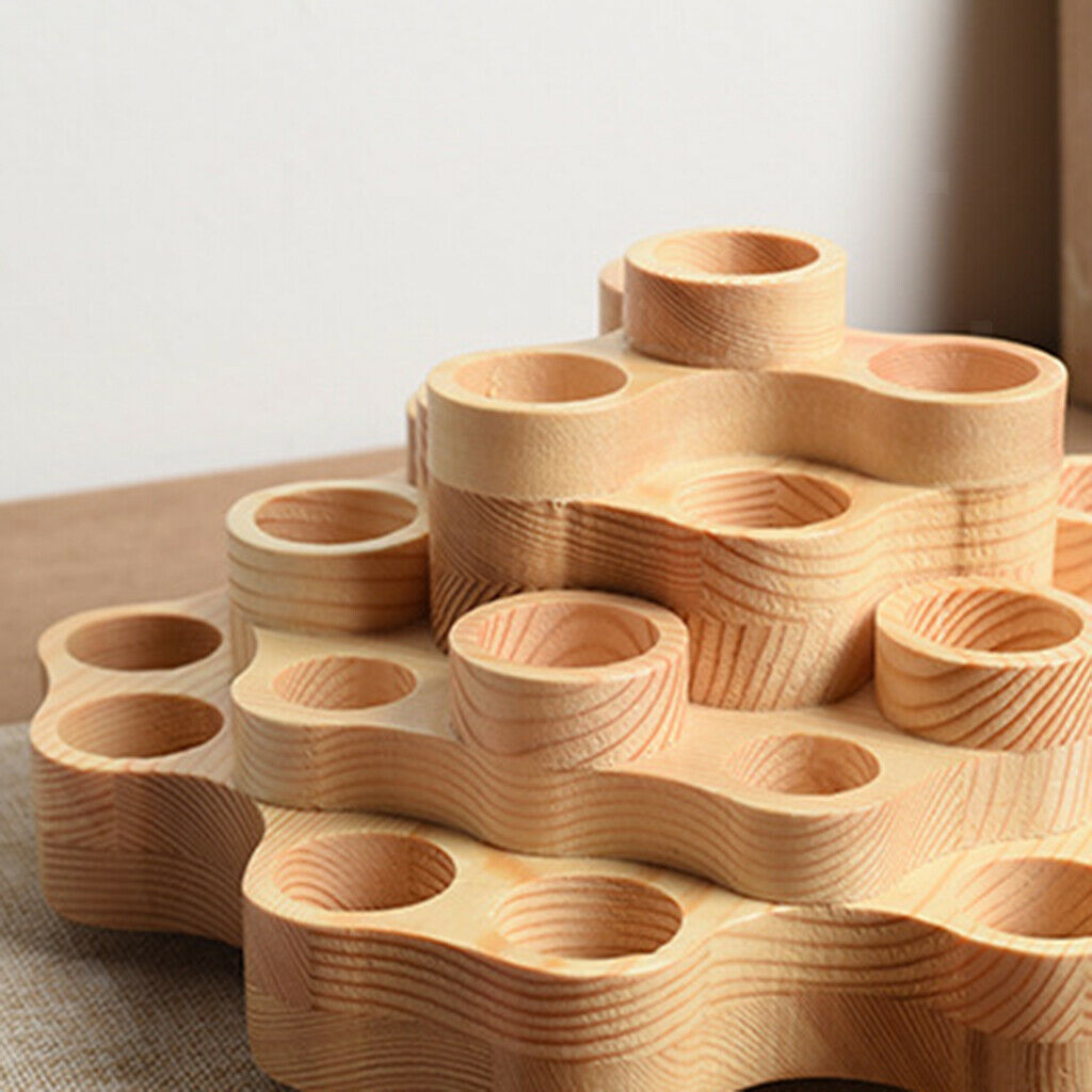 10ml 15ml Aroma Essential Oil Wooden Storage Rack Nail Polish