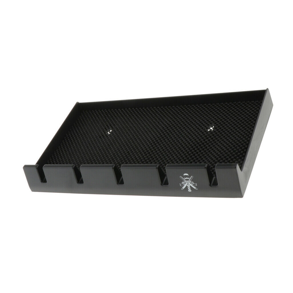 Salon Plastic Hair Clipper Storage Holder Appliance Organizer Stand Tray
