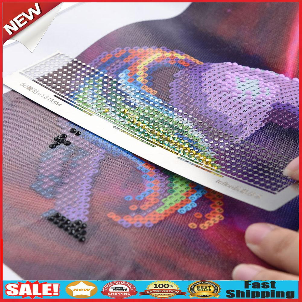 Stainless Steel Diamond Painting Ruler for DIY Sewing Embroidery Patchwork Tool