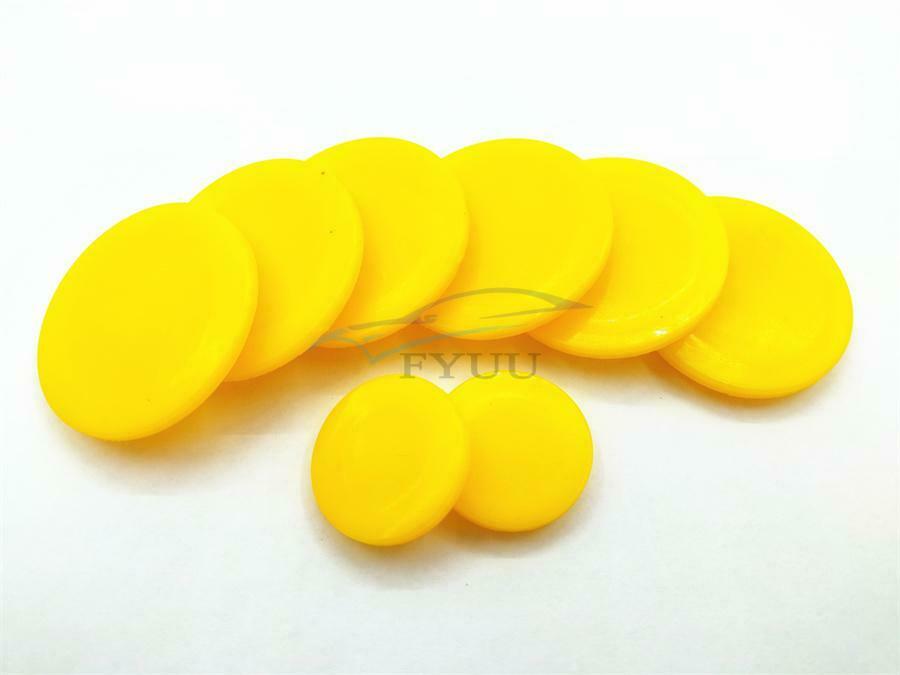 8 Pieces Yellow Loader Found Grease Caps Part For 1023E 1025R & 2025R Tractor
