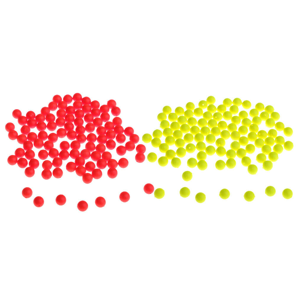 200Pcs EVA Fishing Floating Bobbers Strike Indicators Bobbers Accessories