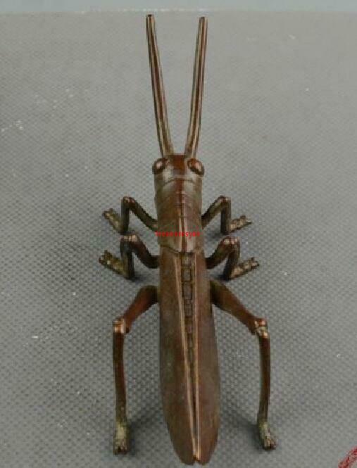 Chinese bronze hand-carved special auspicious animals - aphids