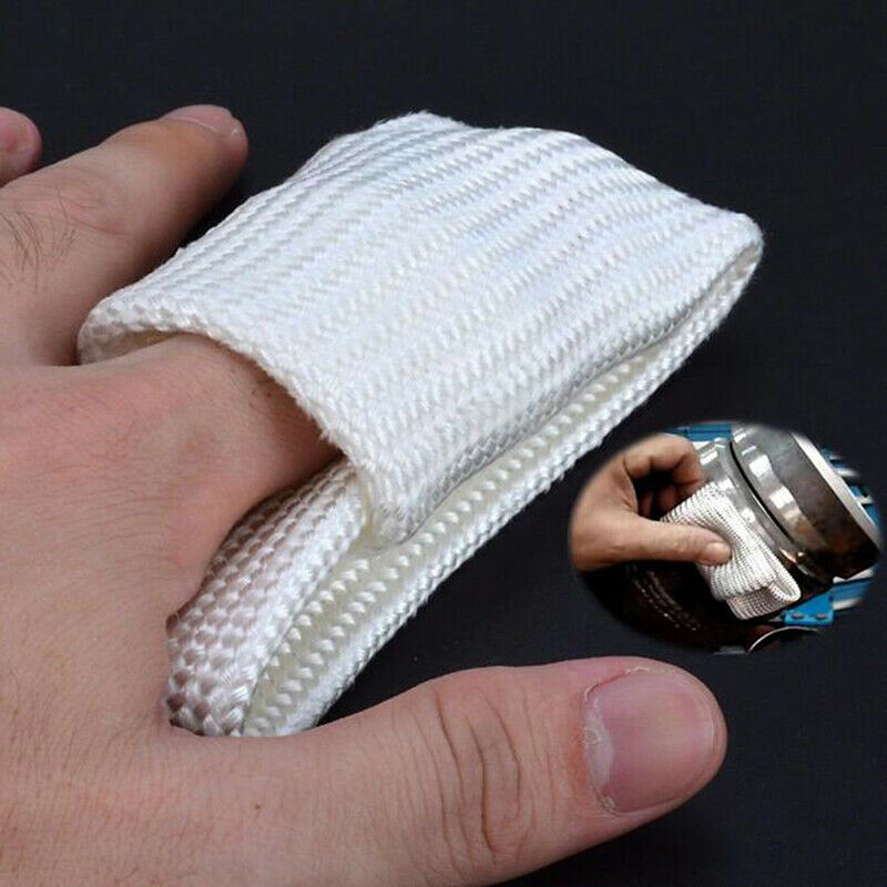 Breathable Finger Heat Shield Cover Guard Weld Welding Gloves Heat Protect W SJ