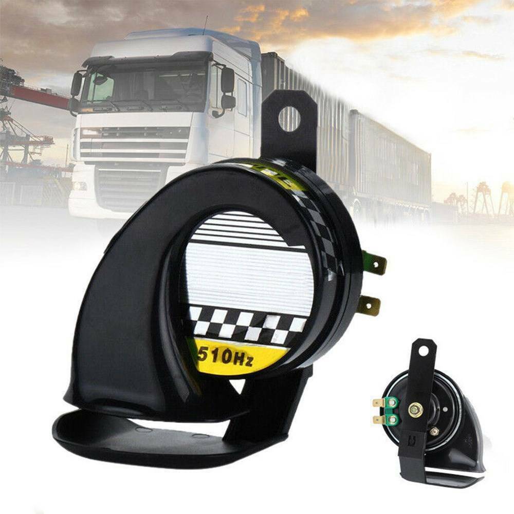 Waterproof 130dB 510HZ 12V Snail Air Horn Siren Loud Sound Truck Motorcycle Boat