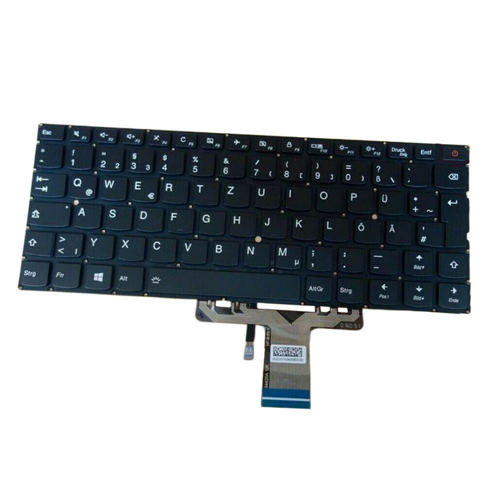 German Layout Keyboard for Lenovo Ideapad Air 13 Pro PM2CB-GR Laptop Backlit