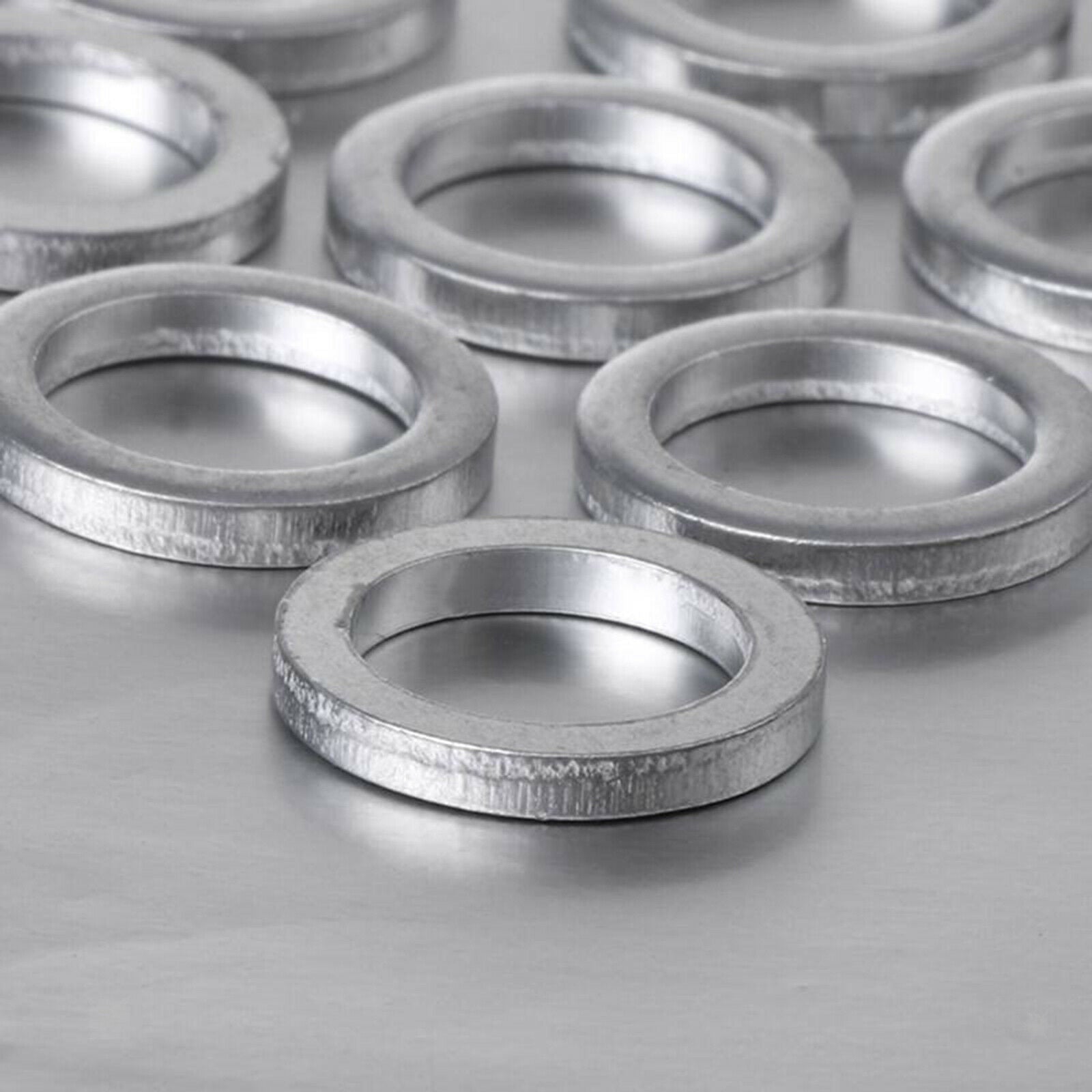 10Pack Bike Bicycle Chainwheel Bolt Spacer Shim Gasket Ring Fixing Part