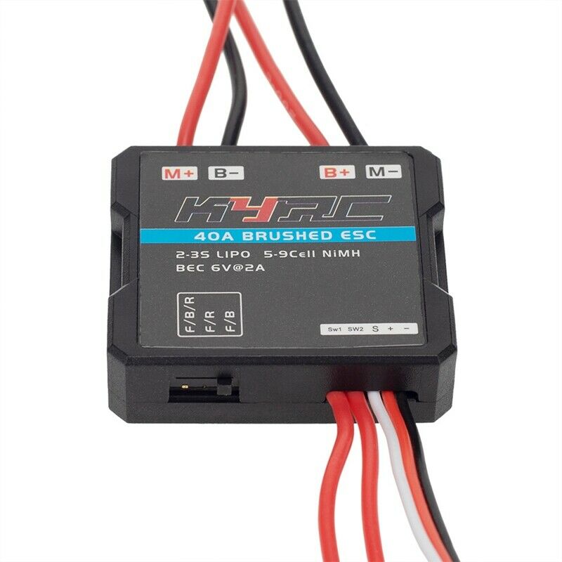 40A Brushed ESC Electronic Speed Controller for WPL C24 C34 MN D90 MN99S MN86SO2