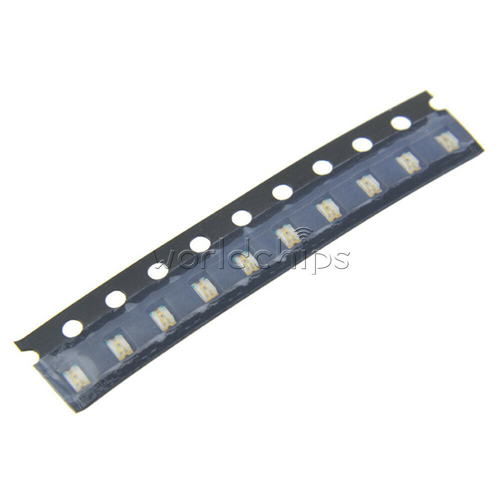 100PCS Super Bright Light 0805 White LED Lamp SMD SMT 3.0-3.6V 20mA