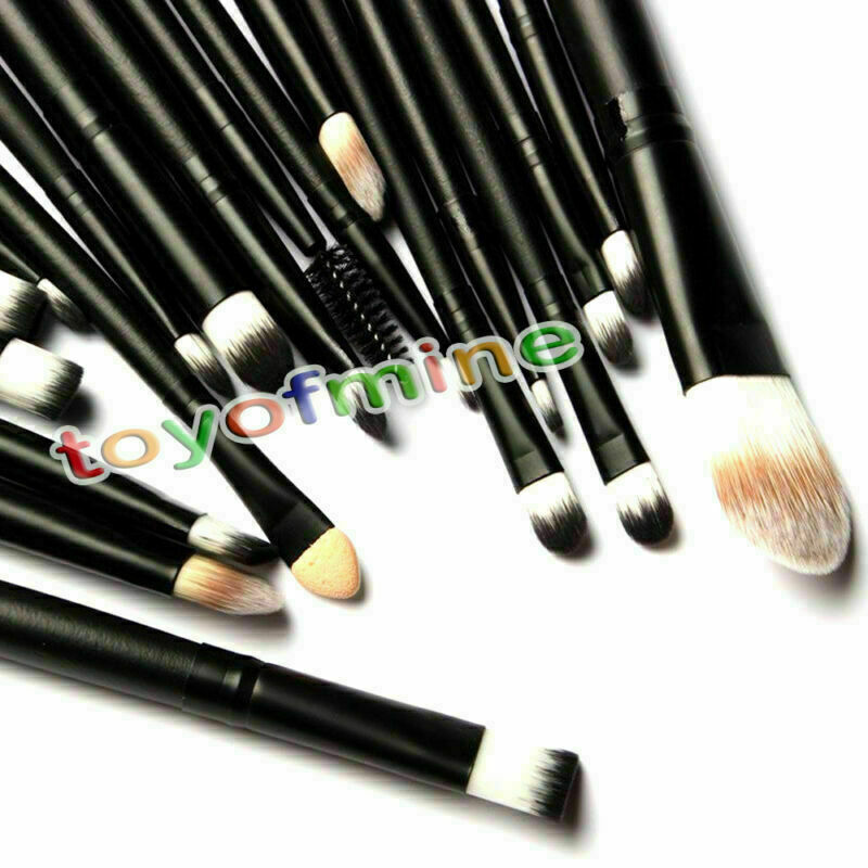 20pcs Makeup Brushes Kit Foundation Eyeshadow Eyebrow Eyeliner Lip Brush Tool