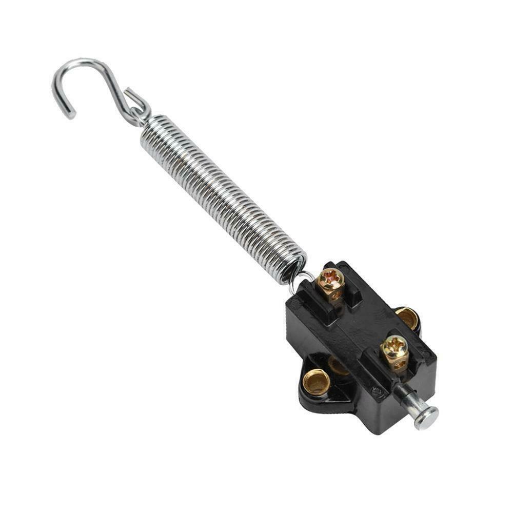 Universal 12V Brake Light Switch Normally Open Pull To Make A Spring with Hook