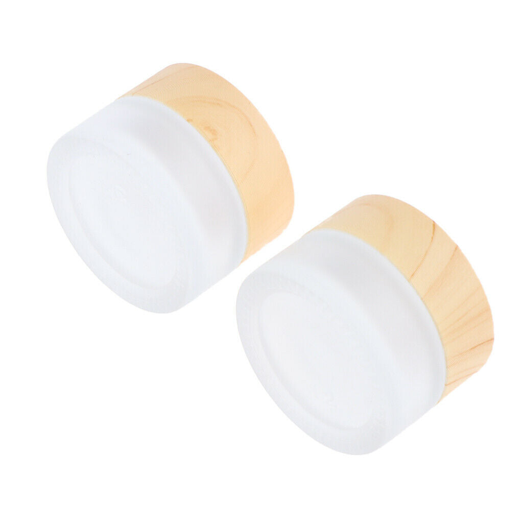 4Pcs Empty  Cosmetic Jars Bottles for Eyeshadow Lotions Creams Mud Masks