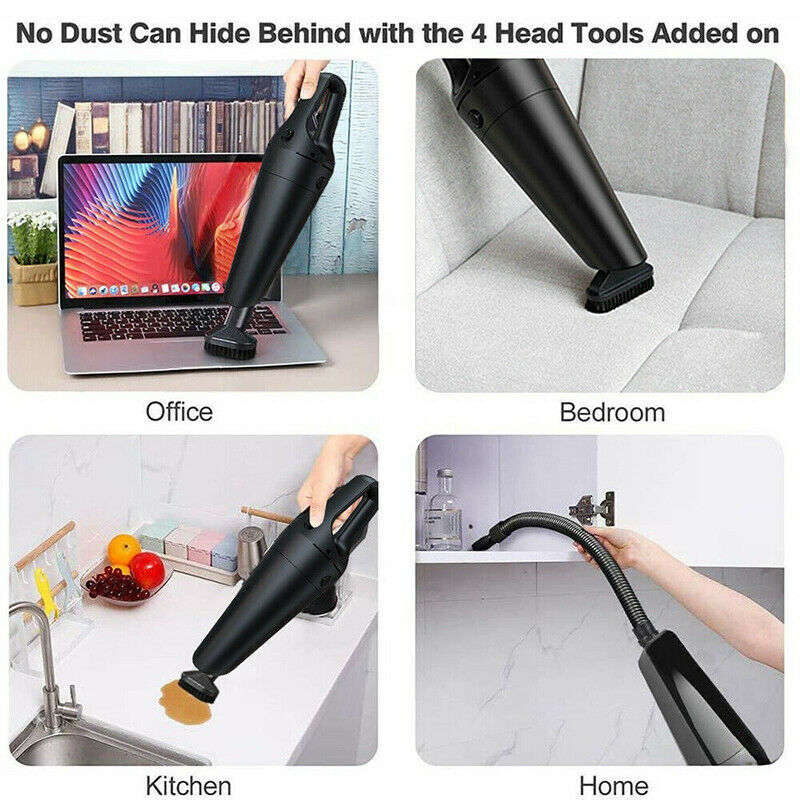Handheld Portable 12V 120W Car Vehicle Auto Vacuum Dirt Cleaner Wet Dry Duster