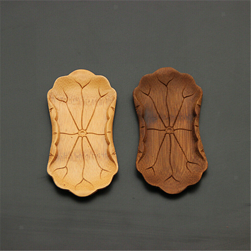 Bamboo Tea Coaster Tea Towel Tray Tea Spoon Tea Ceremony Utensil  Wood
