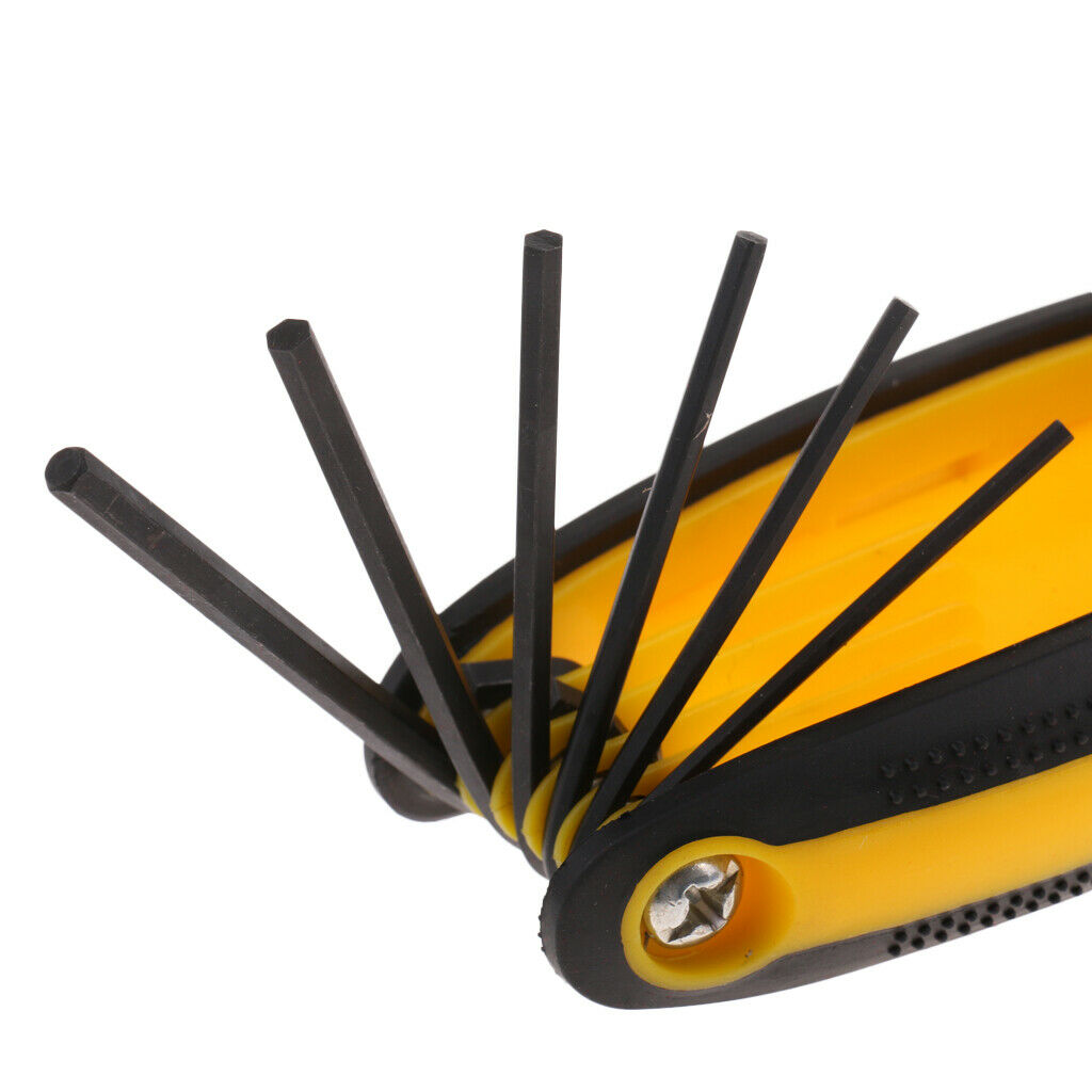 Multipurpose Archery Allen Wrench Set Tool - Portable Folding Archery
