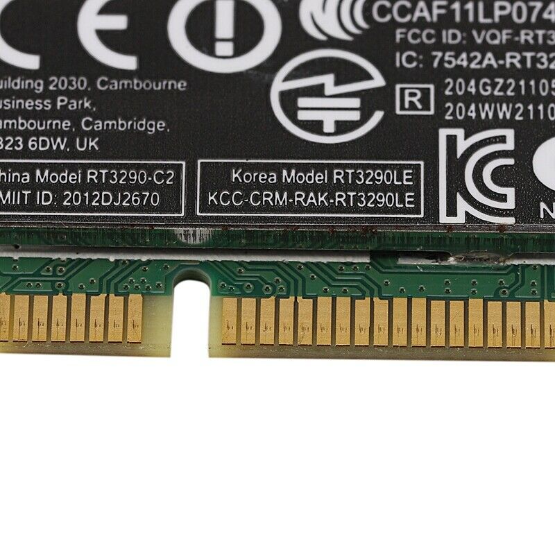150Mbps 2.4Ghz RT3290 802.11B/G/N Wireless Wlan WIFI + Bluetooth BT 3.0 Half MO1