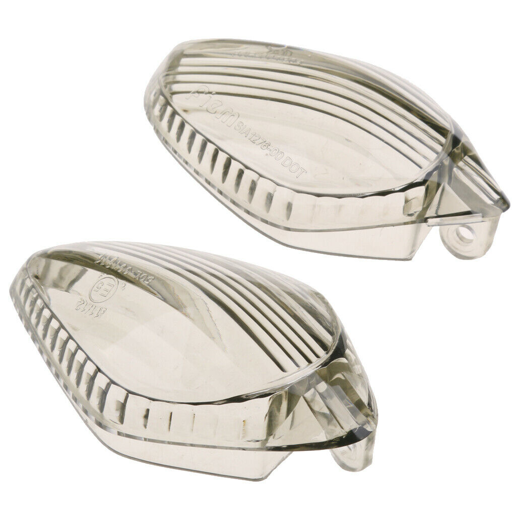 90x50x20mm 4pcs Motorbike Turning Indicator Lens For  Grey
