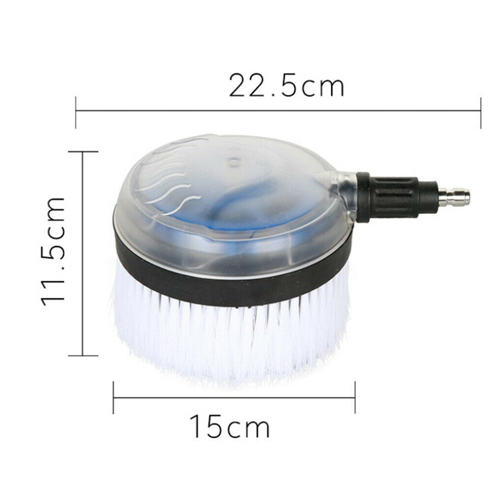 High-Pressure Water  Portable Auto Car Rotating Wash Brush Cleaning Tool
