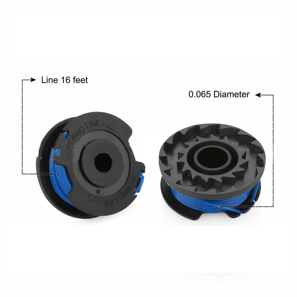 For Greenworks 0.065" Line String Trimmer Replacement Spool 29092 29252