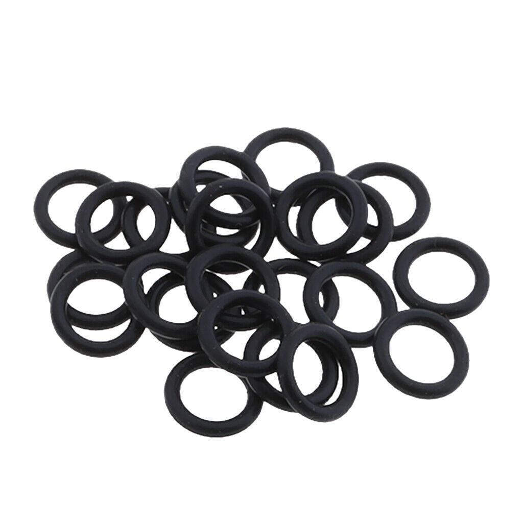 25Pcs Rubber Engine Drain Plug/Oil Pump Cap O-Ring For