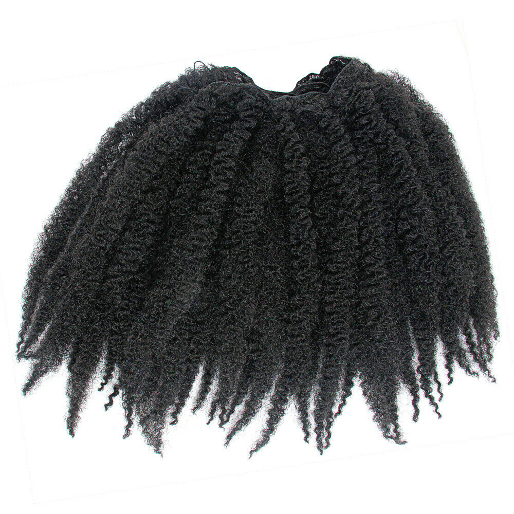 14" Afro Kinky Curly Hair Weaves Synthetic Marley Twist Weaving Hair Enxteions