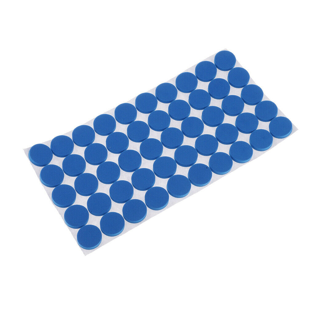 100 Pieces Furniture Pads Self-Adhesive Non-slip Floor Wall Protectors Blue