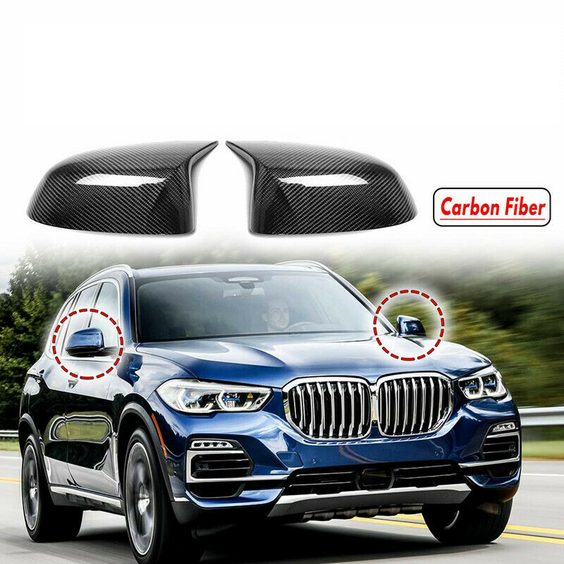 Carbon fiber Rearview Side Mirror Cover For BMW X3 G01 X4 G02 X5 G05 X6 G06 2018